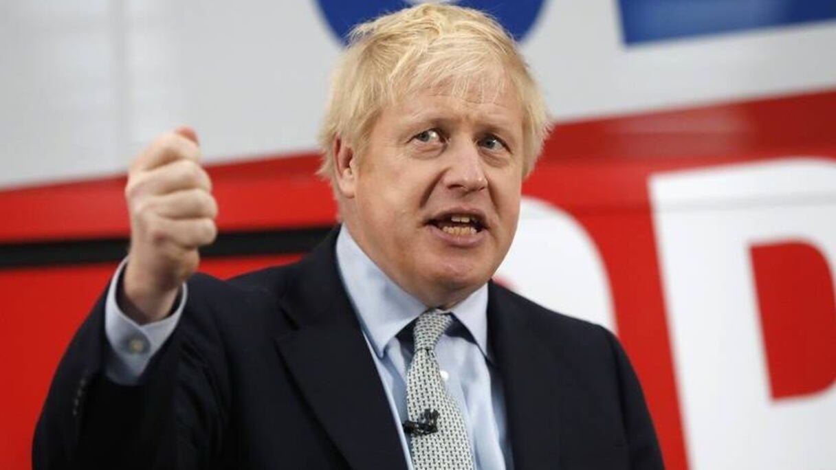 Boris Johnson, Premier ministre britannique.