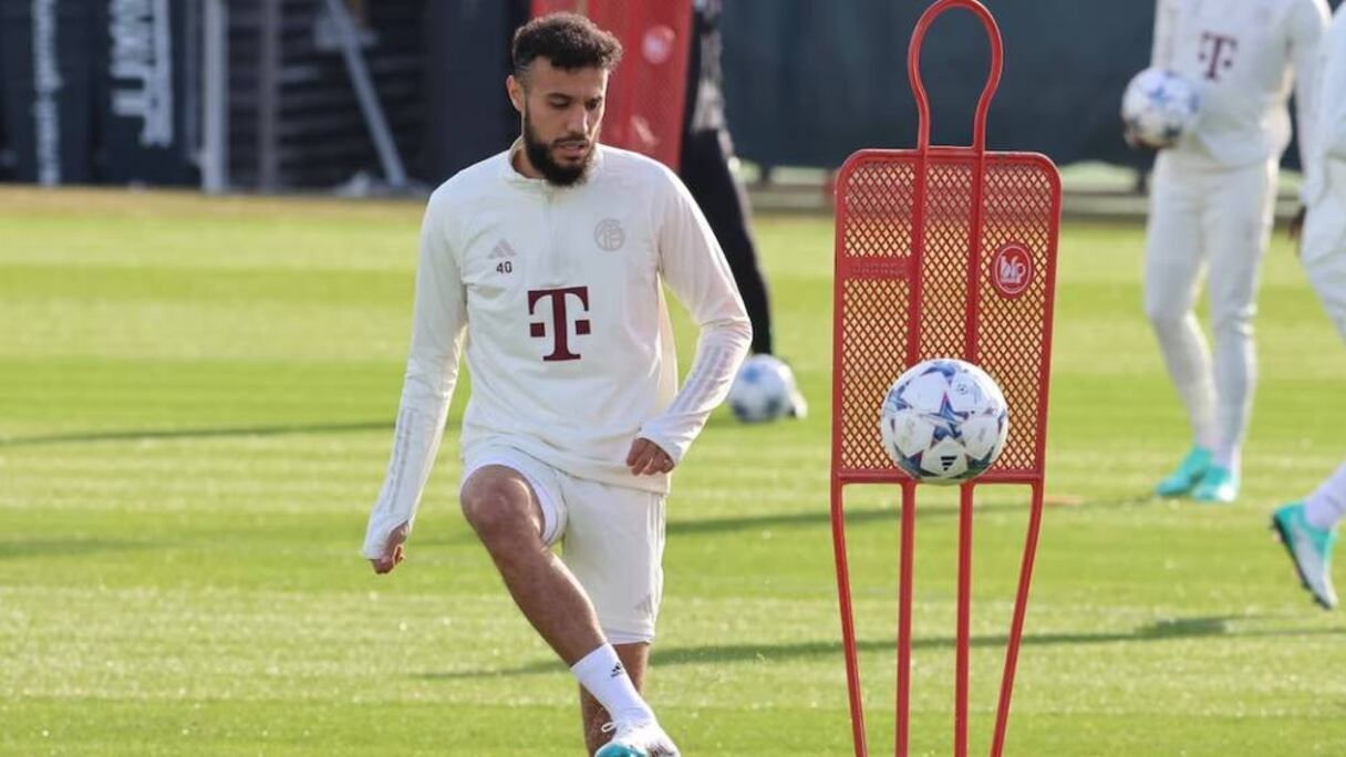 Noussair Mazraoui, latéral droit du Bayern de Munich