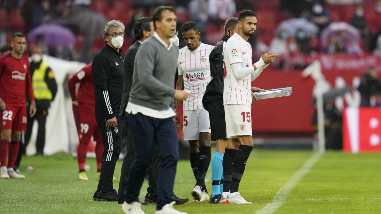 Julen Lopetegui et Youssef En-Nesyri.