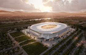 Le stade de La Cartuja à Séville