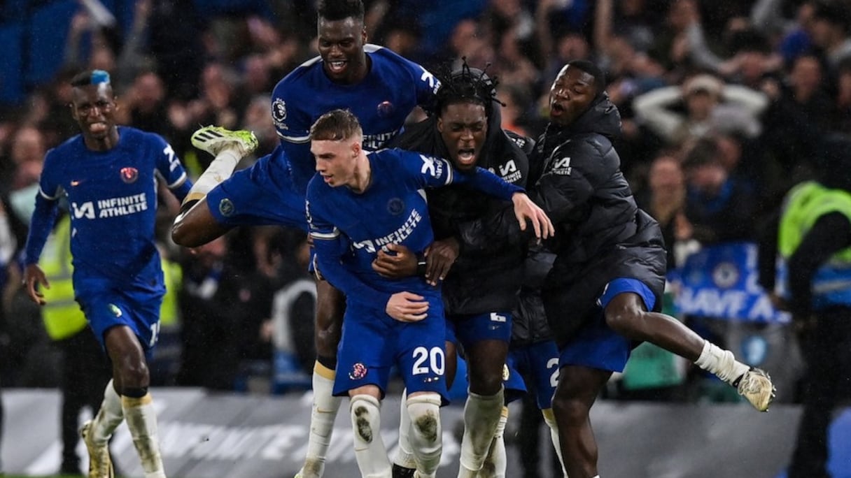 Les joueurs de Chelsea.