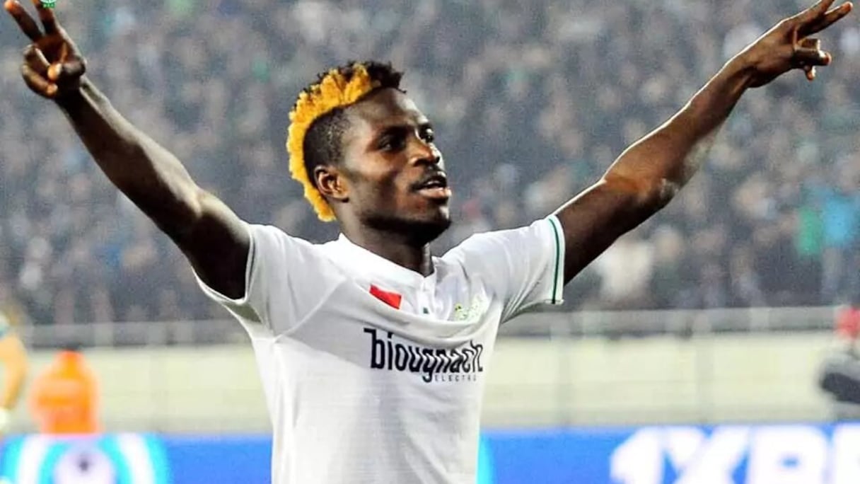 Ben Malango, attaquant de la RD Congo.