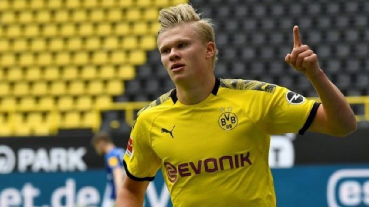 Erling Haaland, le buteur patenté du Borussia Dortmund.