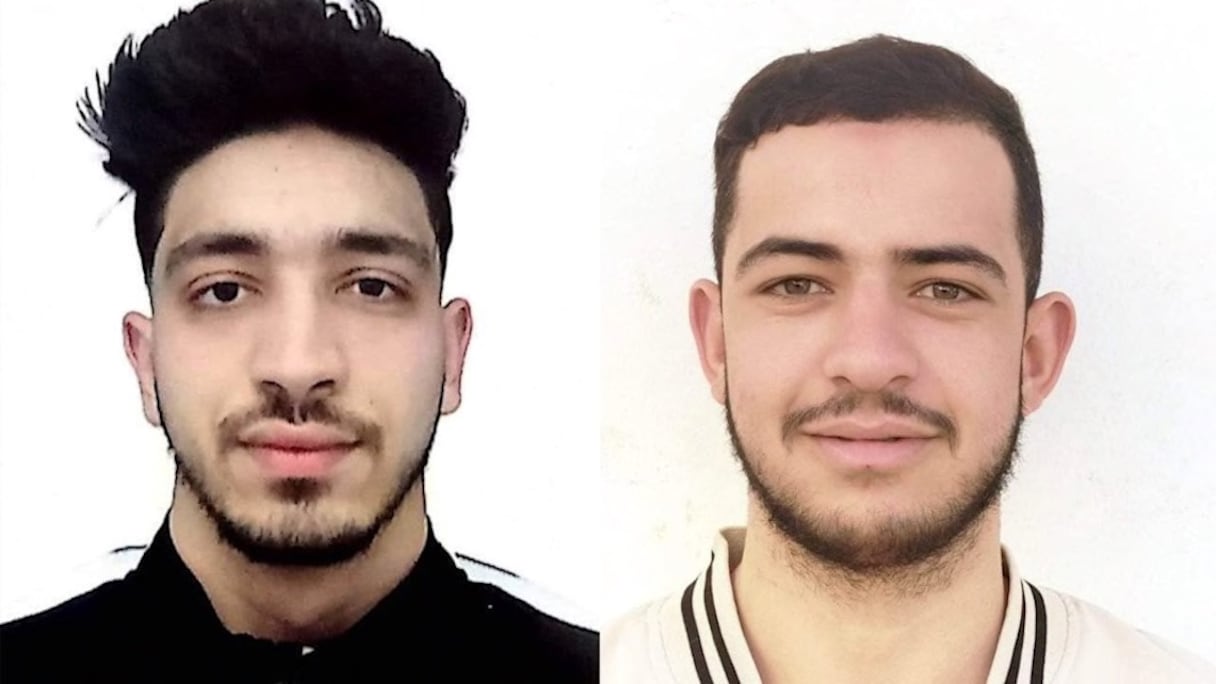 Chaib Adleine et Fetaissa Noureddine, les deux handballeurs algériens qui on pris la fuite en Allemagne.