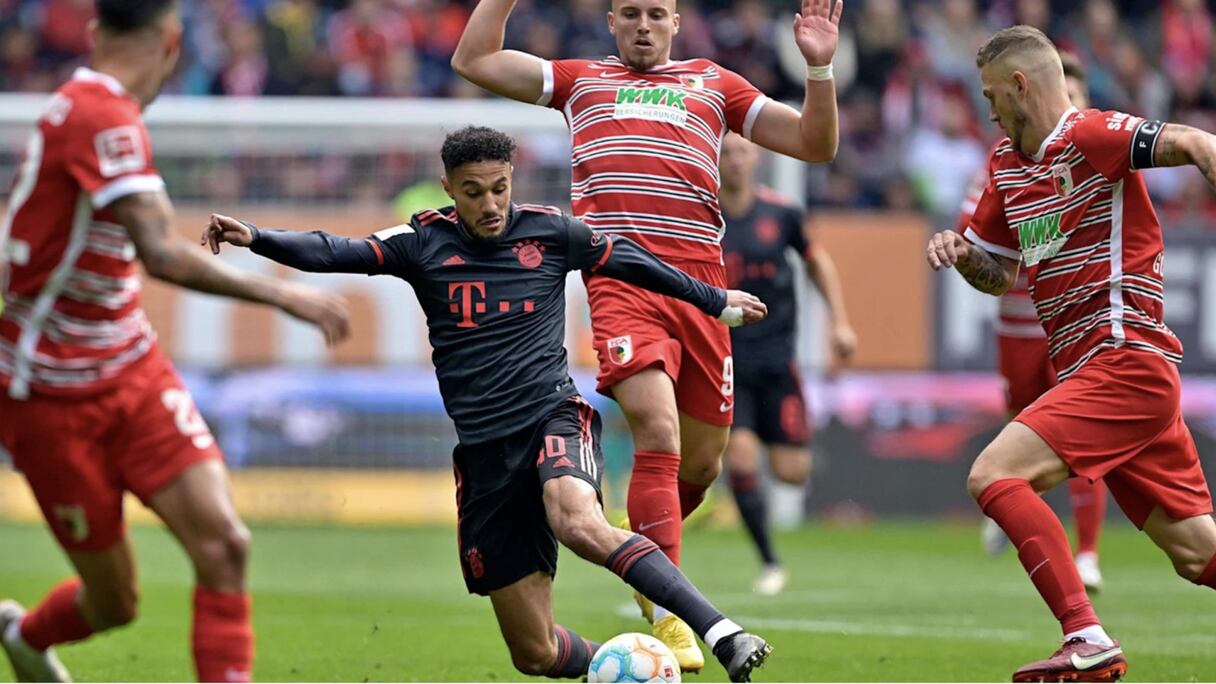 Noussair Mazraoui, joueur marocain du Bayern Munich.