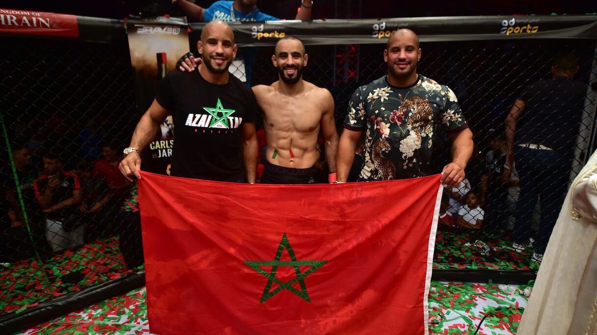 De gauche à droite: Abou Bakr, Ottman et Omar Azaitar.