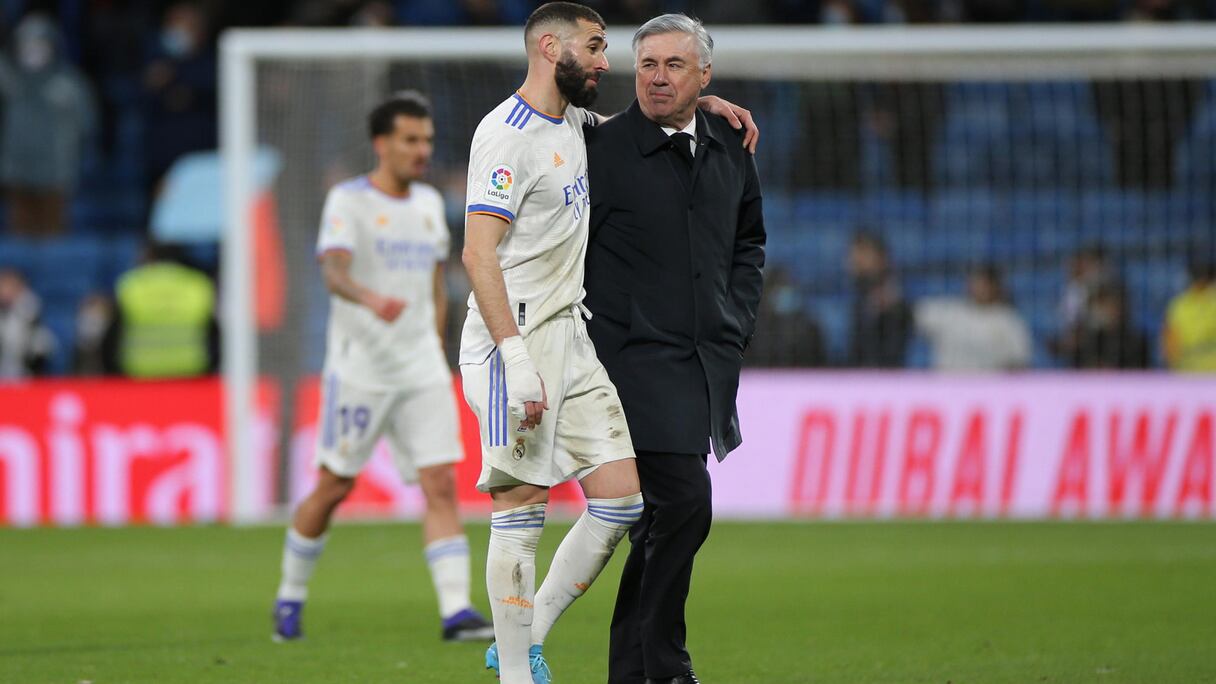 Carlo Ancelotti er Karim Benzema.