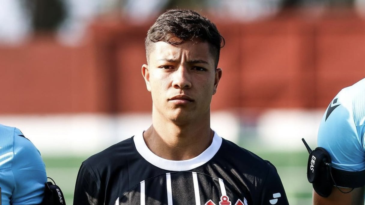 L'attaquant de Corinthians U20, Pedrinho.