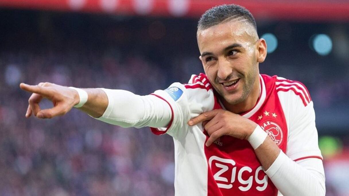 Hakim Ziyech et son numéro fétiche "22".