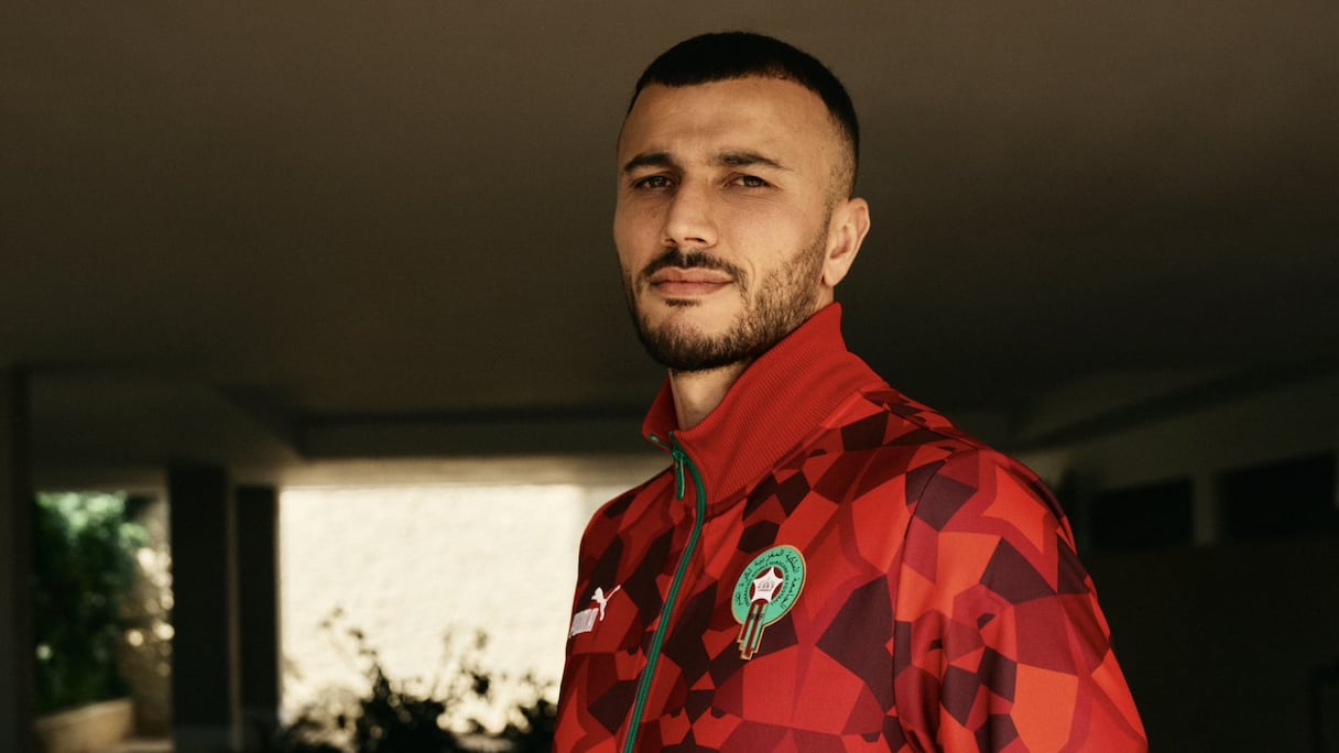Romain Saiss, capitaine des Lions de l'Atlas.