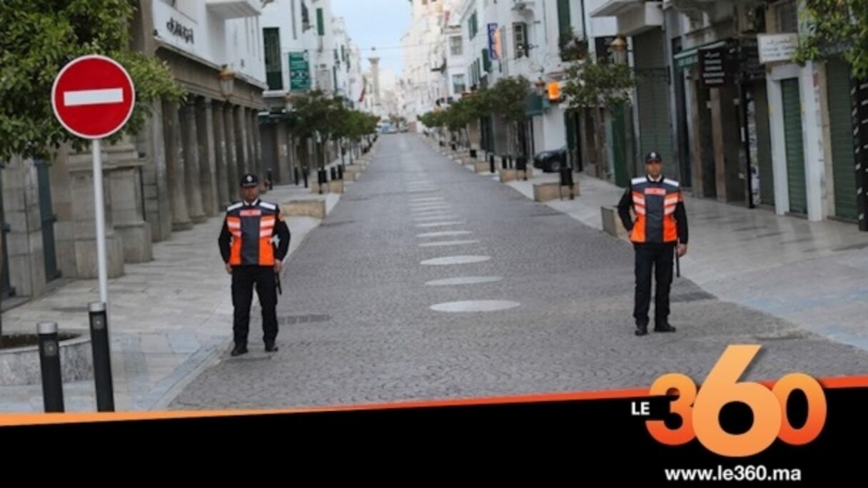 La ville de Tétouan au temps du confinement.