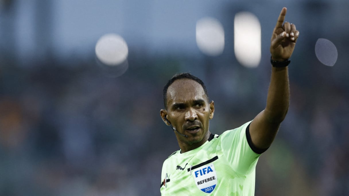 L'arbitre soudanais Mahmood Ali Mahmood Ismail.