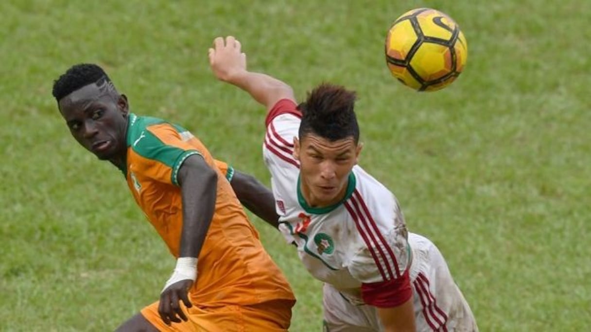 Achraf Dari, défenseur international du Wydad de Casablanca.