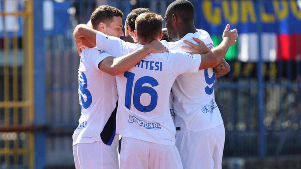 Les joueurs de l'Inter Milan.