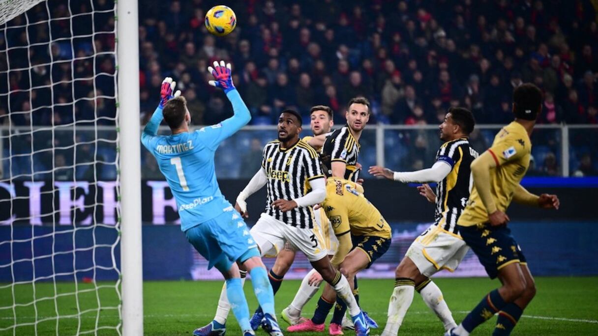 Duel Genoa-Juventus Turin.