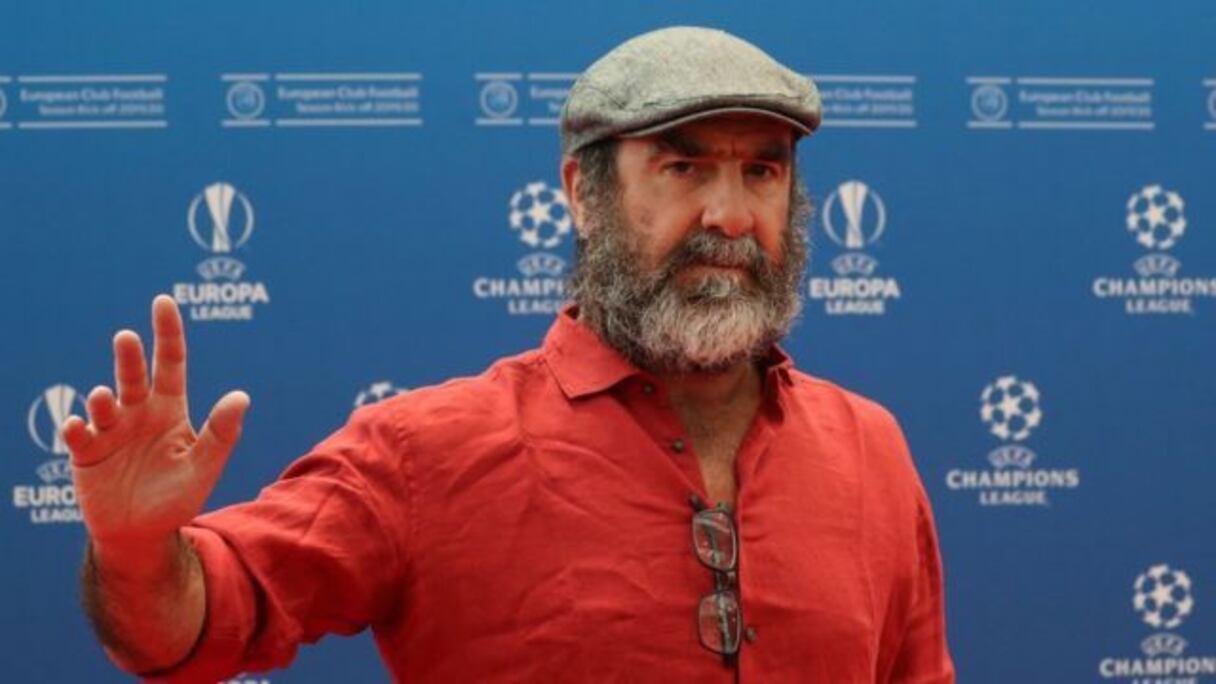Eric Cantona, ancienne légende de Manchester United.