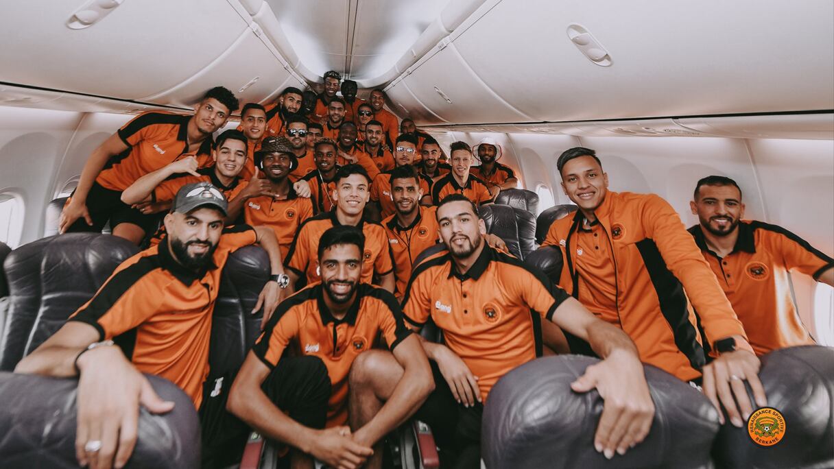 Les joueurs de la Renaissance de Berkane.