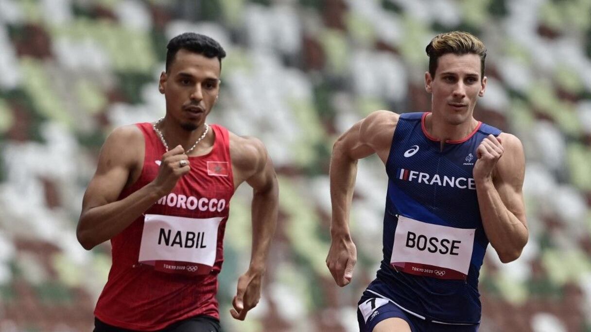 Oussama Nabil aux JO de Tokyo.