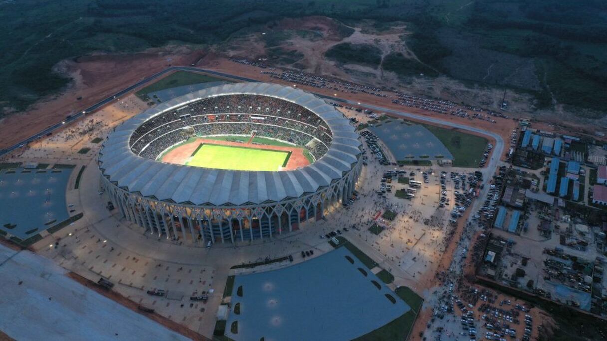 Le stade Olympique Alassane Ouattara à Abidjan.
