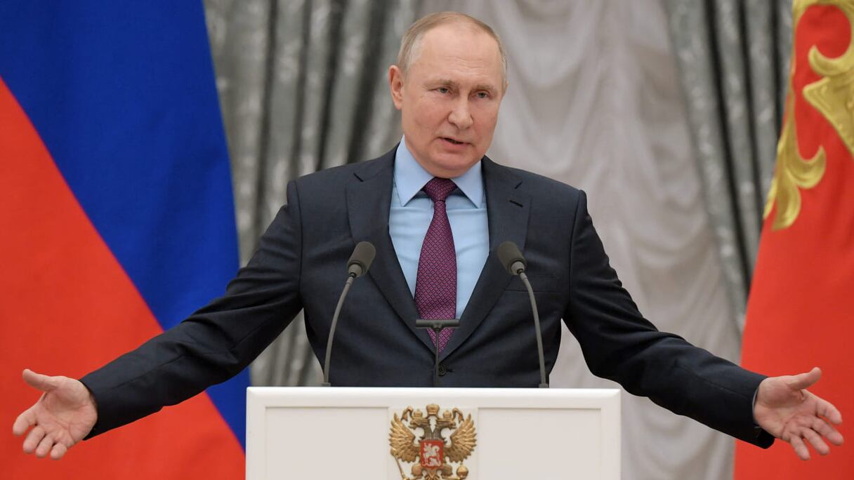 Le président russe Vladimir Poutine.