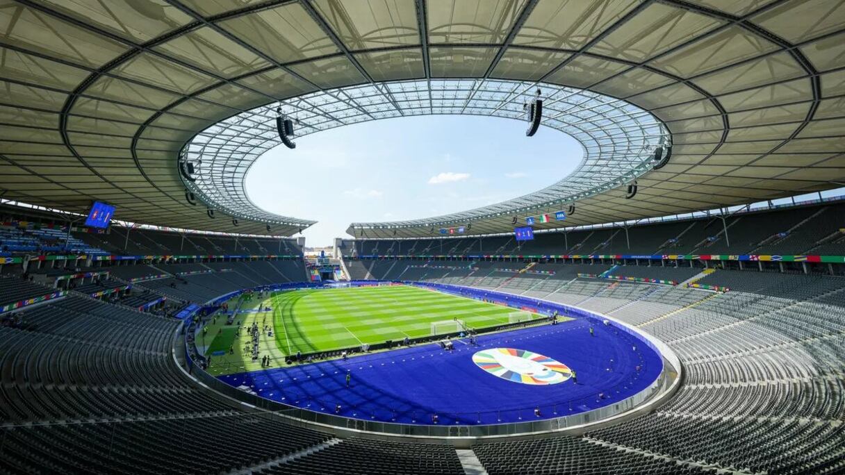 Le stade olympique de Berlin.