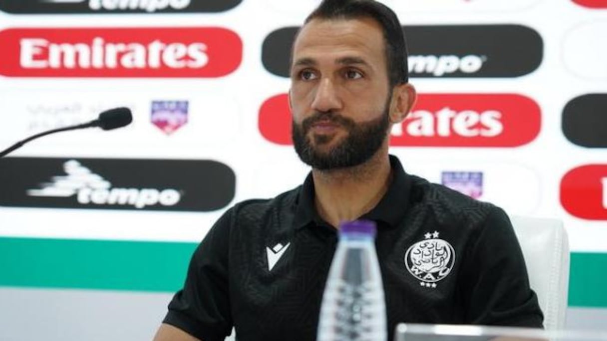 Adil Ramzi, entraineur du Wydad de Casablanca.