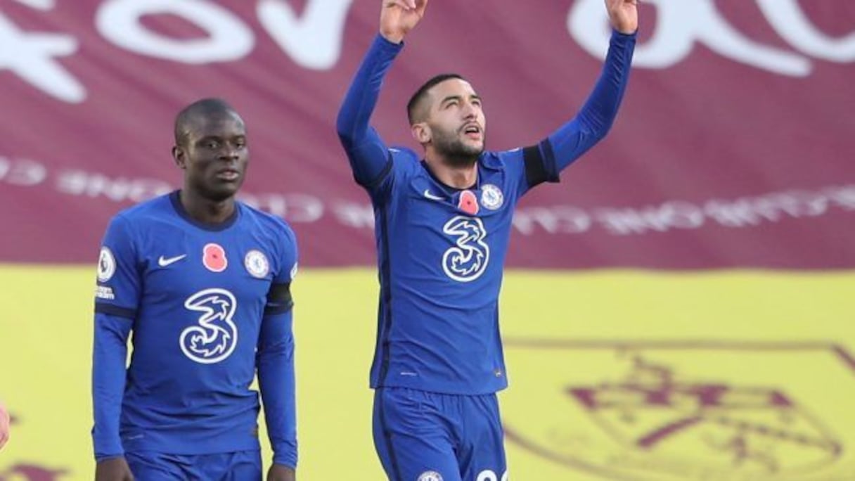 Thomas Tuchel et Hakim Ziyech (photomontage).