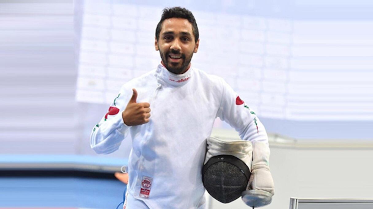 L'escrimeur marocain Houssam El Kord.