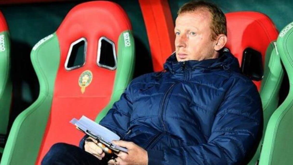 Sven Vandenbroeck, l'entraineur belge de l'AS FAR.