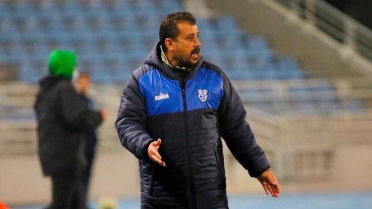 Driss El Mrabet, entraineur de l'Ittihad de Tanger.