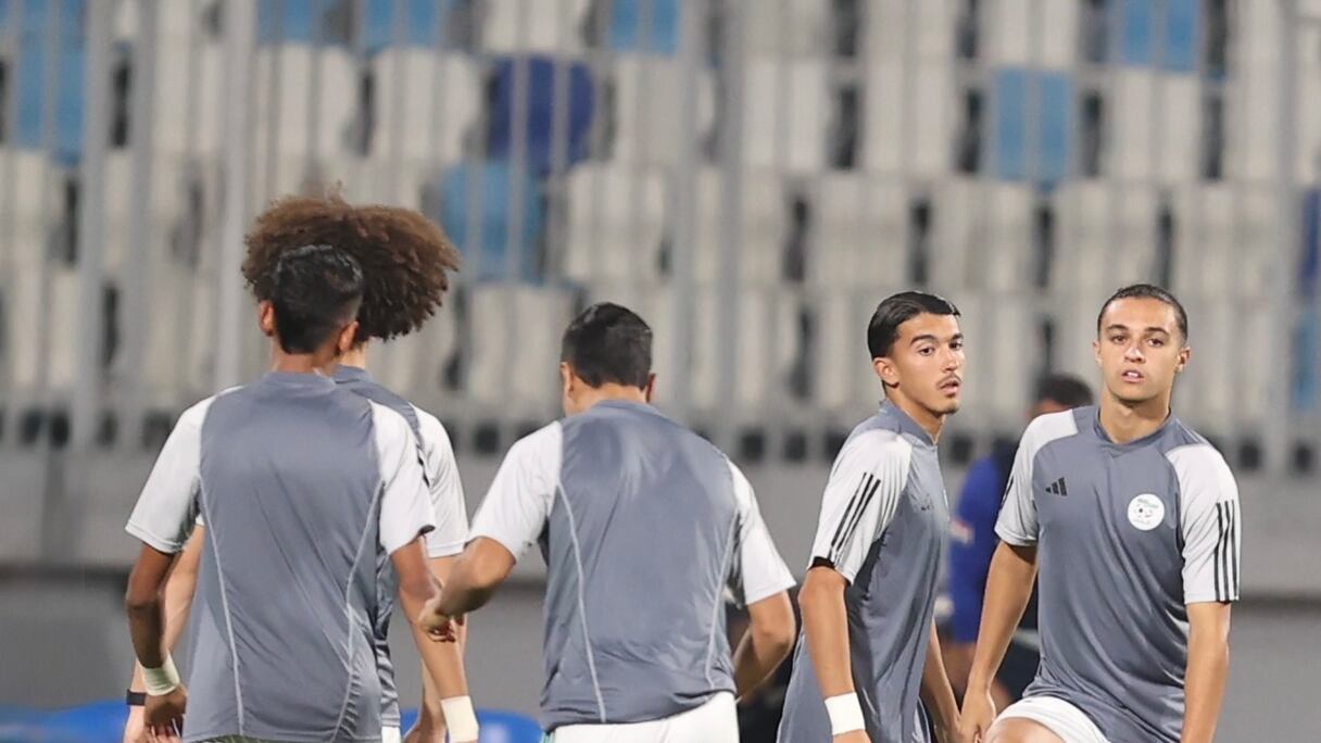 مباراة المنتخب الوطني لأقل من 20 سنة أمام الجزائر