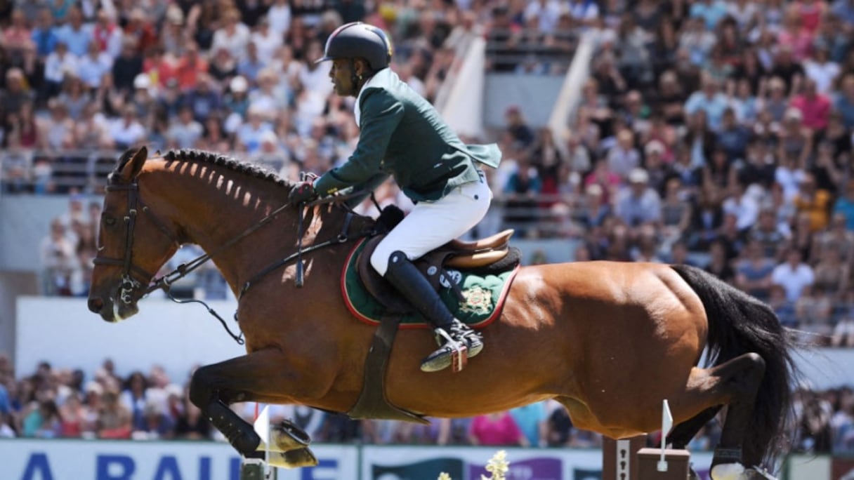 Le cavalier Abdelkébir Ouaddar