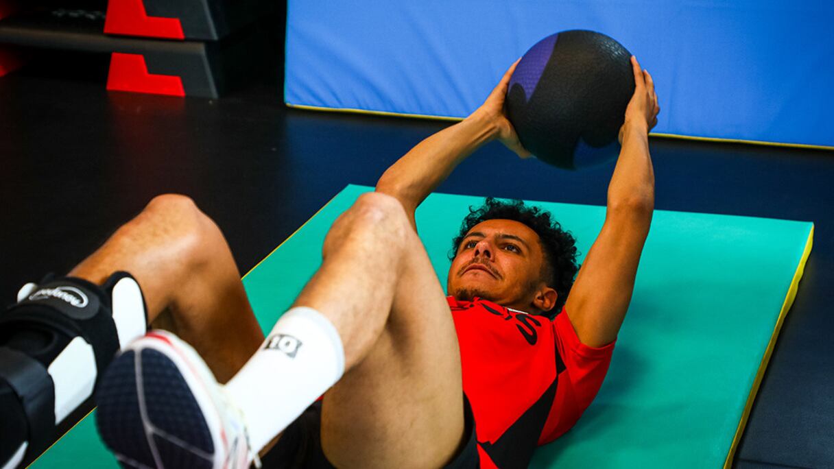 Diop en entrainement individualisé