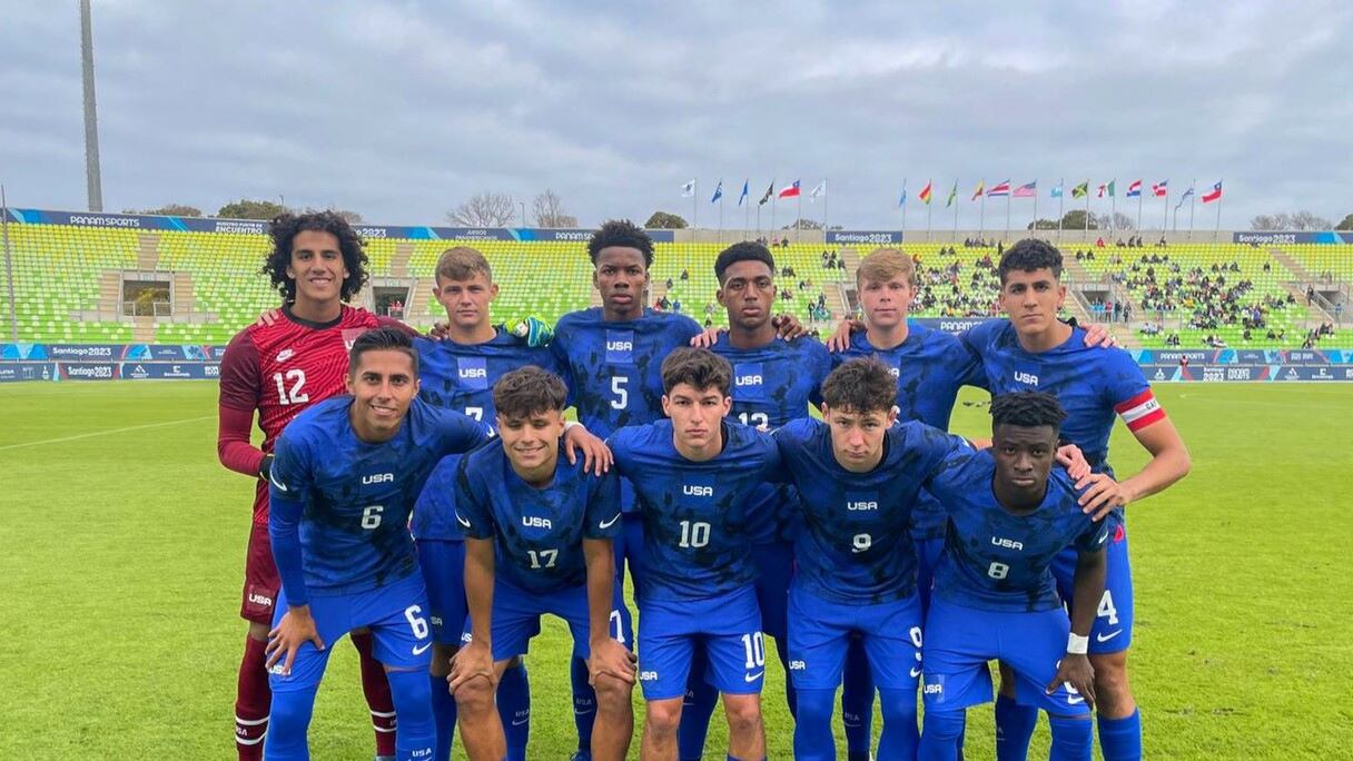 La sélection américaine U19 de football.