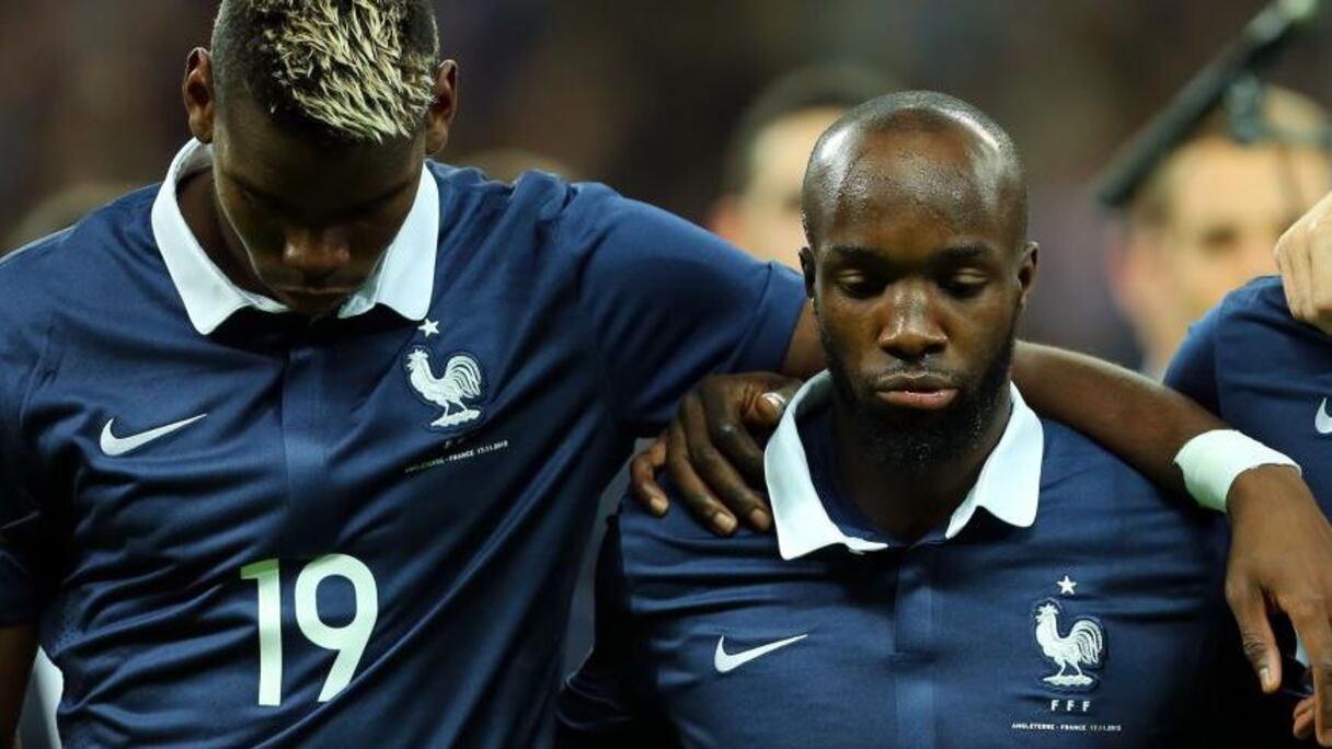 Paul Pogba et Lassana Diarra, deux joueurs de confession musulmane au sein de l'équipe de France.