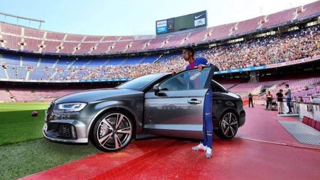 Ousmane Dembélé (Audi-RS3 Sportback)