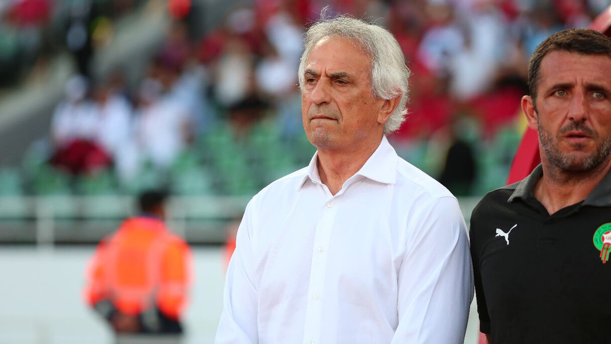 Vahid Halilhodzic, sélectionneur des Lions de l'Atlas.