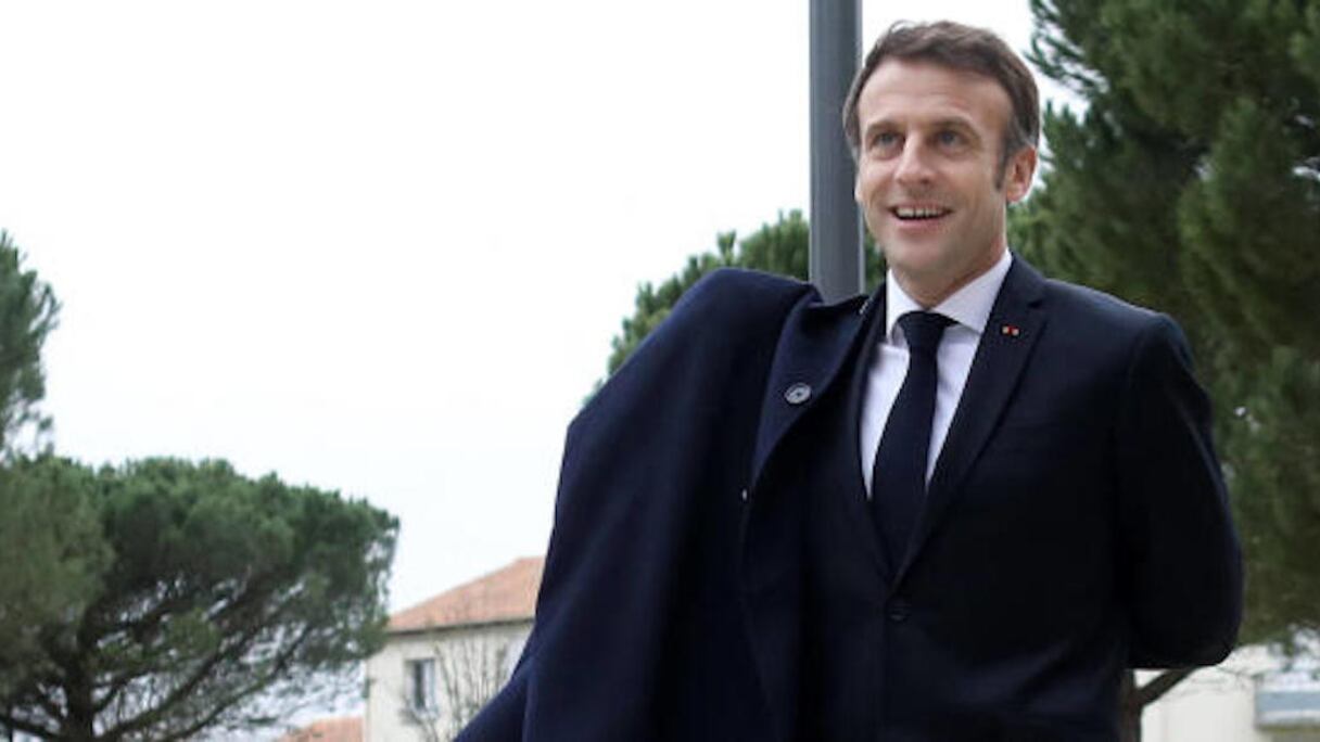 Le président français Emmanuel Macron.