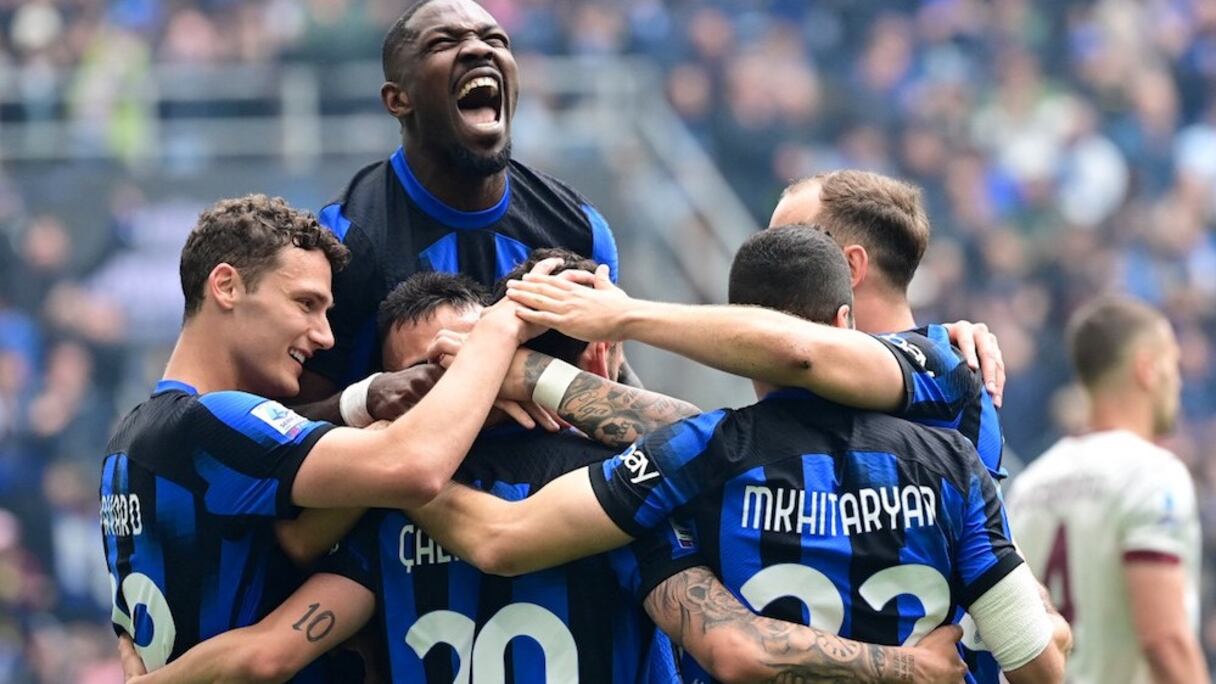 Les joueurs de l'Inter Milan.