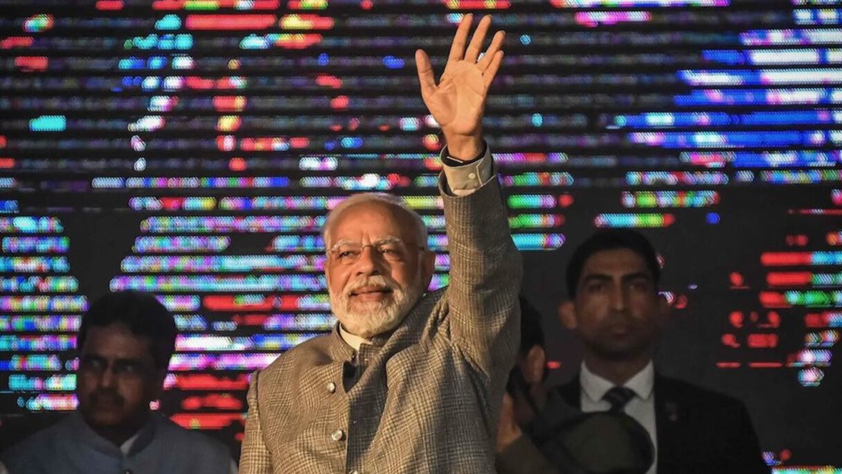 Le Premier ministre indien Narendra Modi.