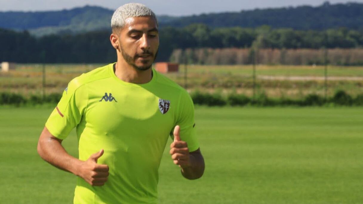 Le footballeur franco-marocain, Youssef Maziz.