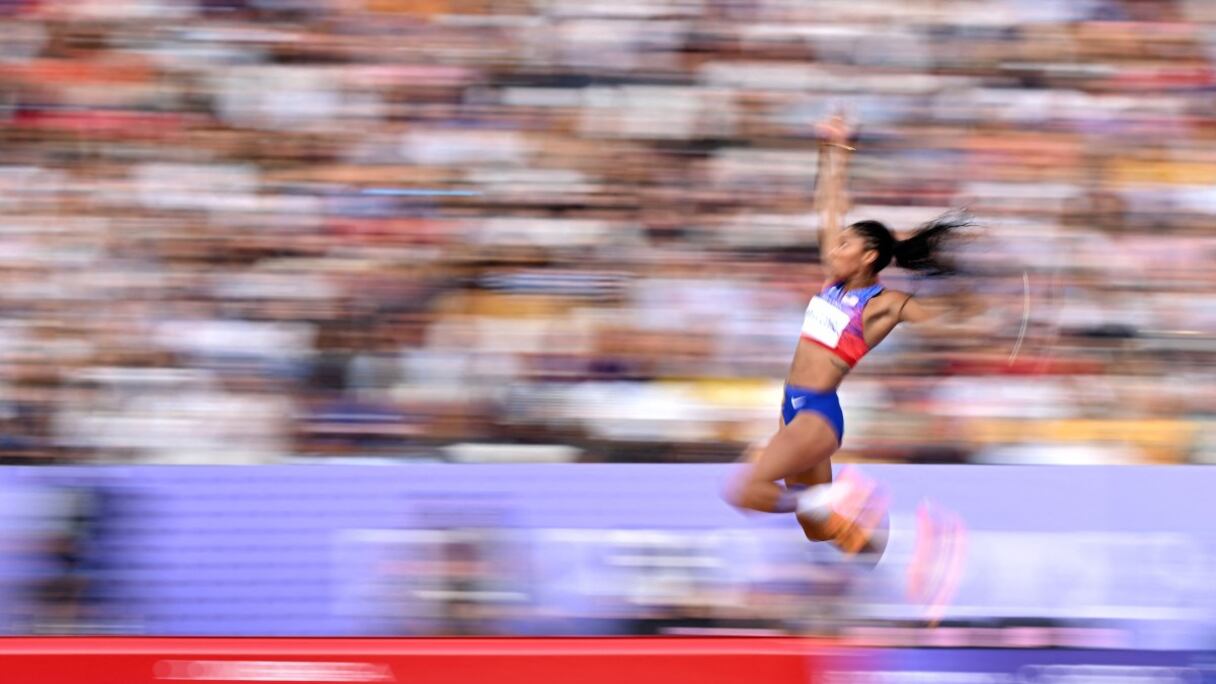 Tara Davis-Woodhall.