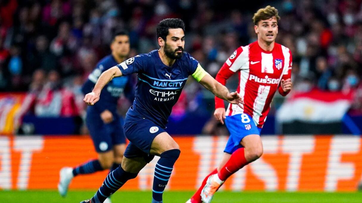 Séquence du match Atlético Madrid-Manchester City (2-1), le 30 juillet au World Cup Stadium de Séoul.