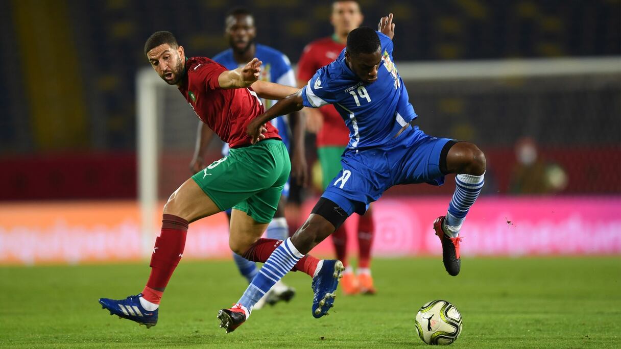 Adel Taarabt contre la République Centrafricaine, le 13 novembre 2020.