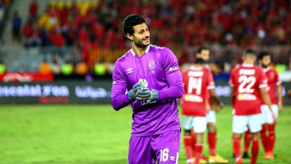 Mohamed Chennaoui, gardien de but d’Al Ahly.