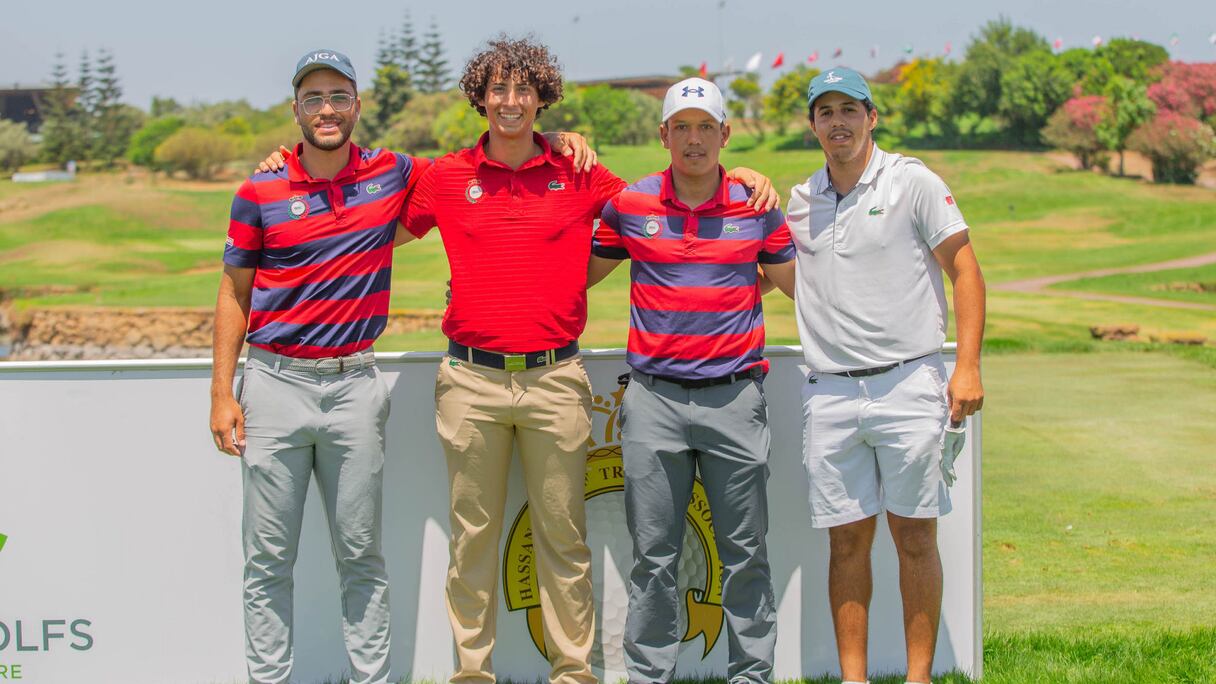 L'équipe nationale de golf.