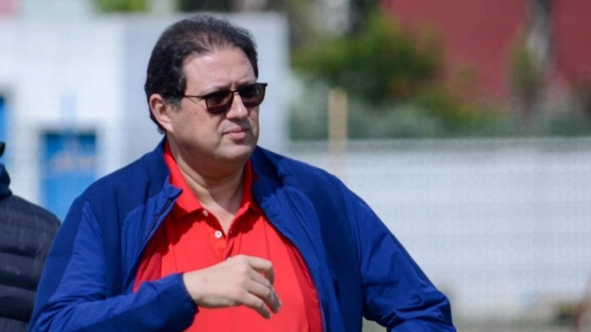 Hicham Aït Menna, candidat à la présidence du Wydad de Casablanca.
