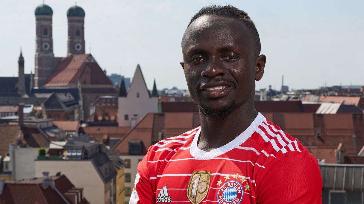 Sadio Mané, joueur du Bayern Munich.