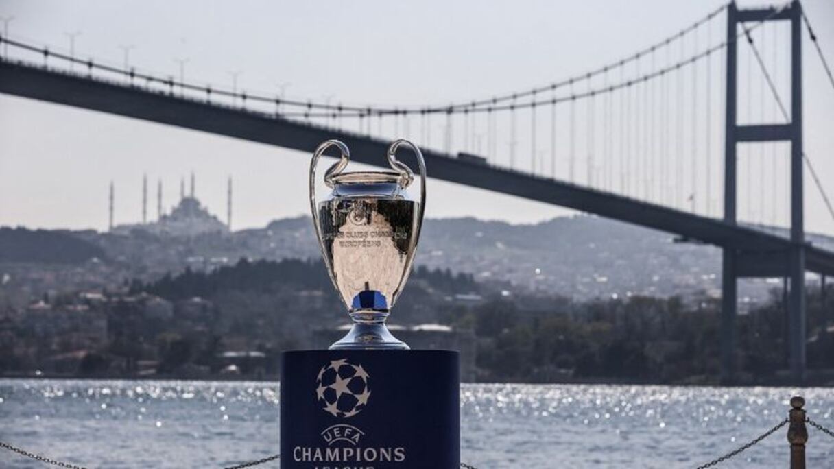 Le trophée de la Ligue des champions.