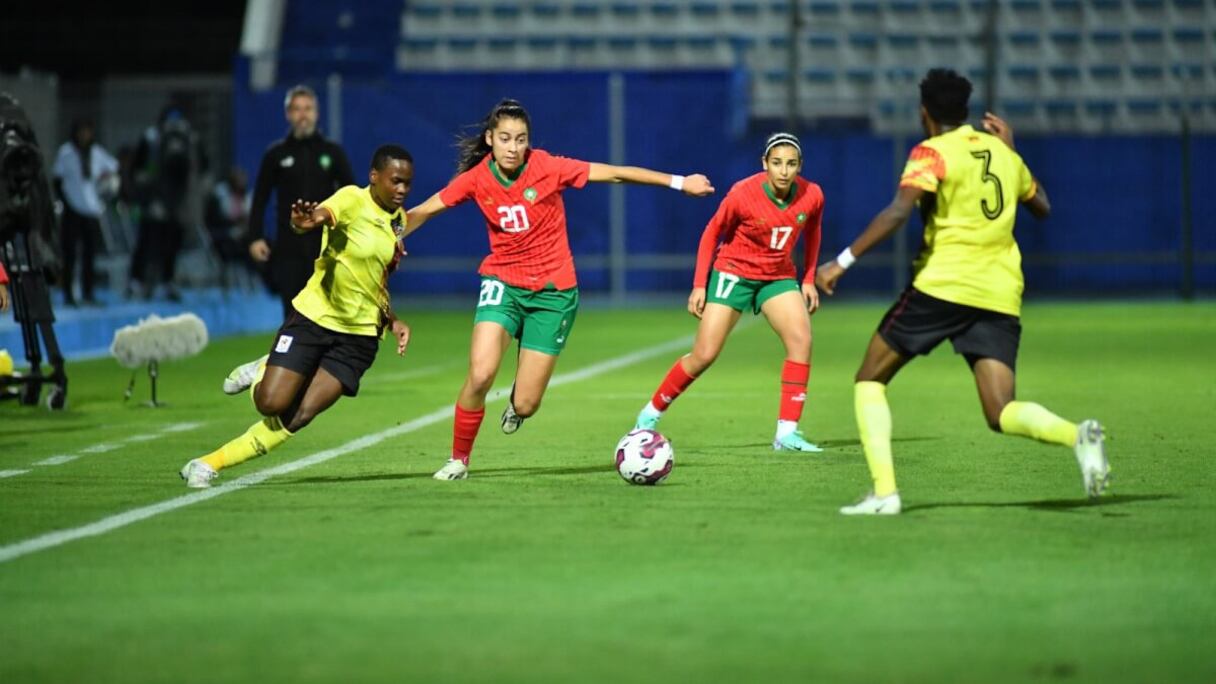 Séquence des Lionnes de l'Atlas contre l'Ouganda.